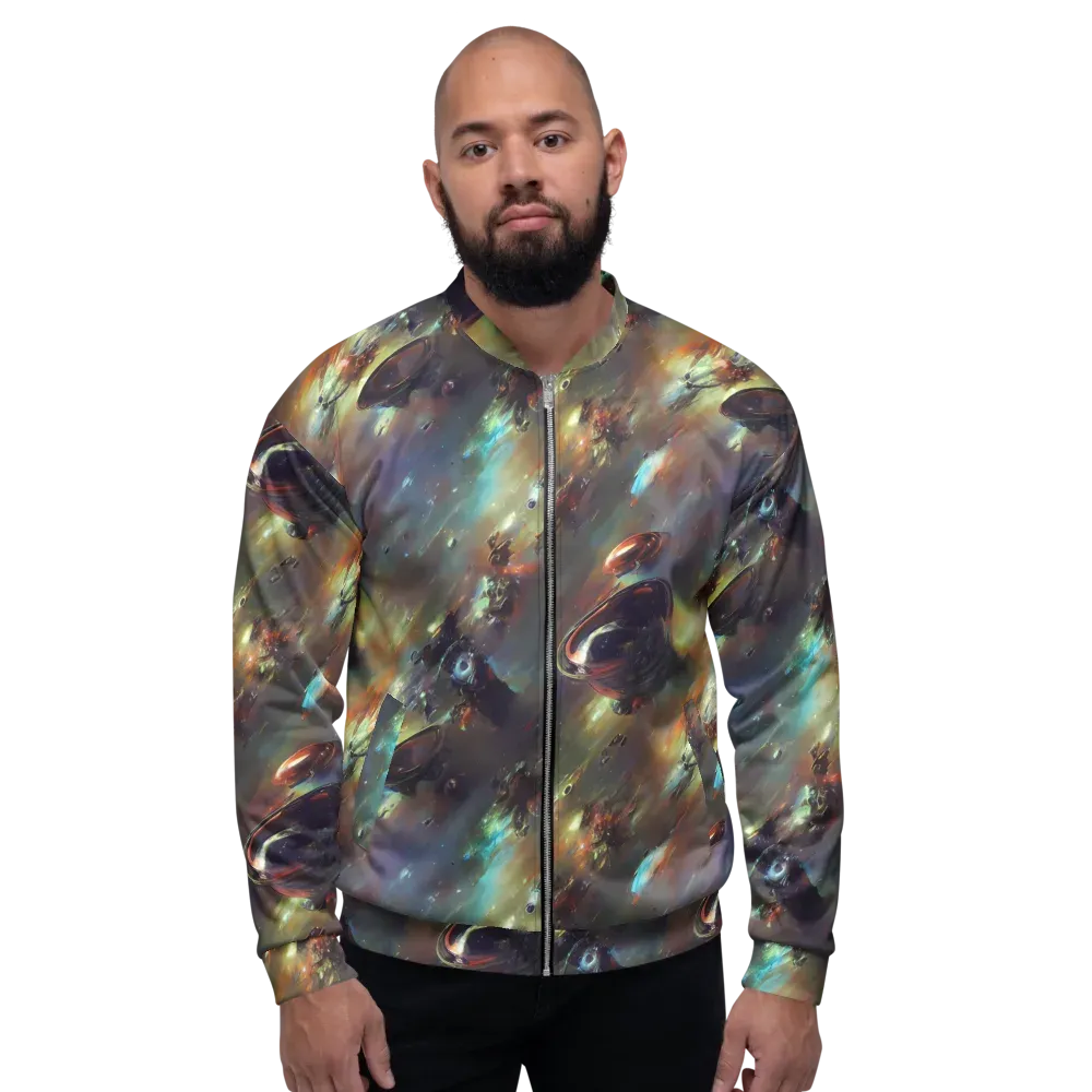 Chaos Crescendo on Bomber Jacket — Front