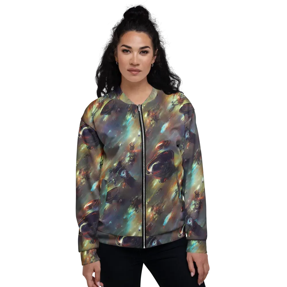 Chaos Crescendo on Bomber Jacket — Front