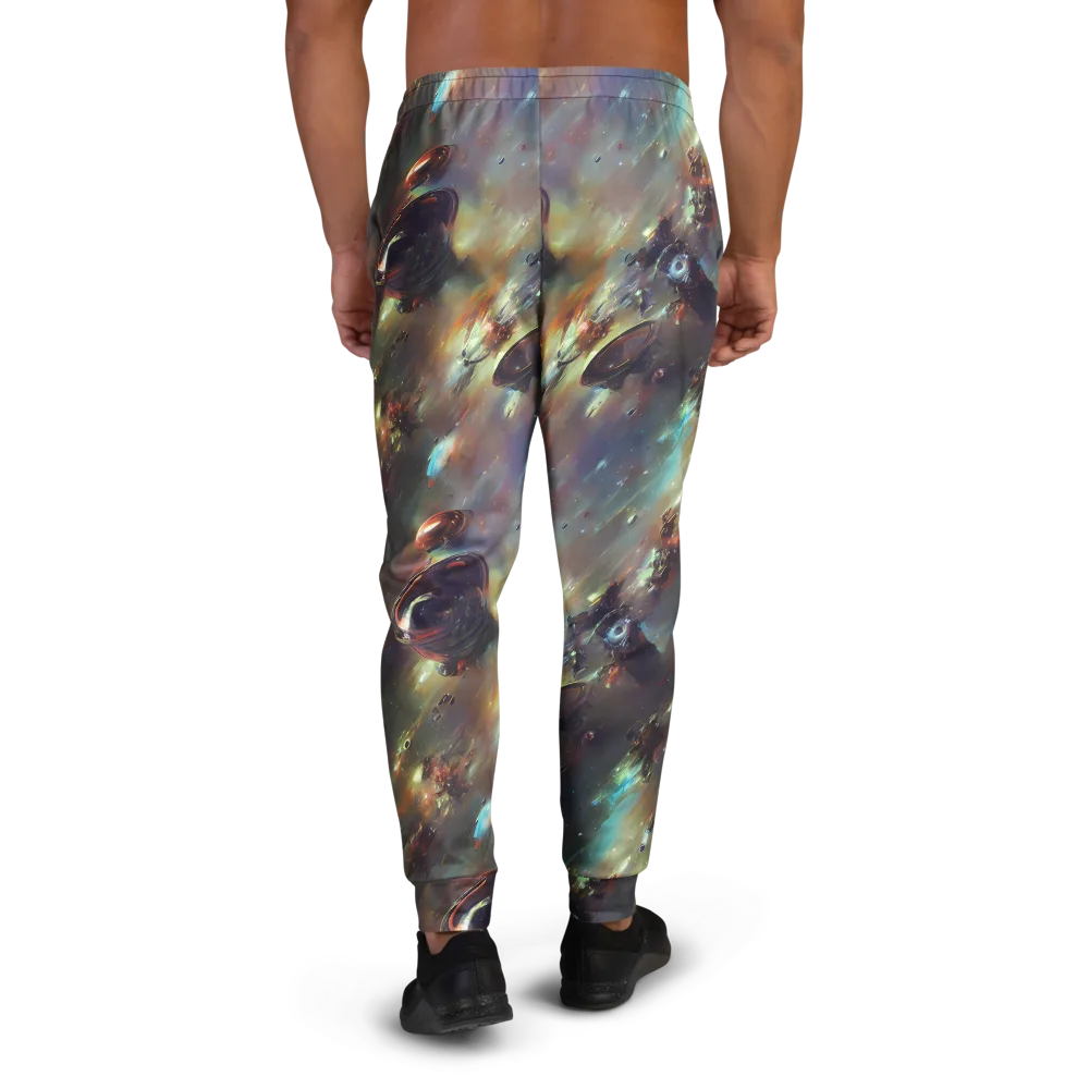 Chaos Crescendo on Men's Joggers — Back