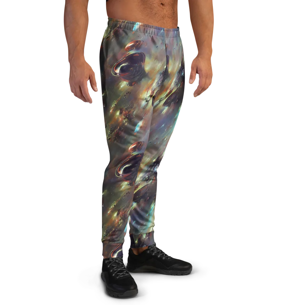 Chaos Crescendo on Men's Joggers — Right