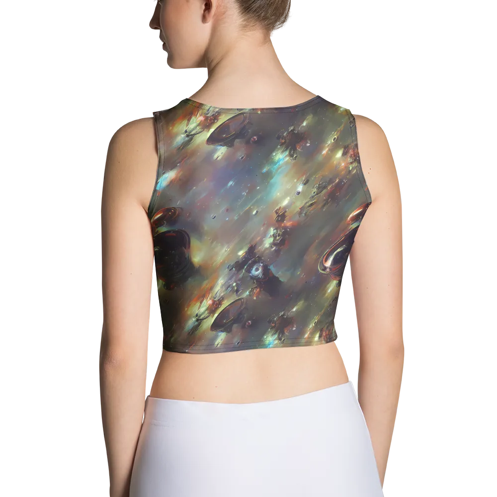 Chaos Crescendo on Crop Top — Back
