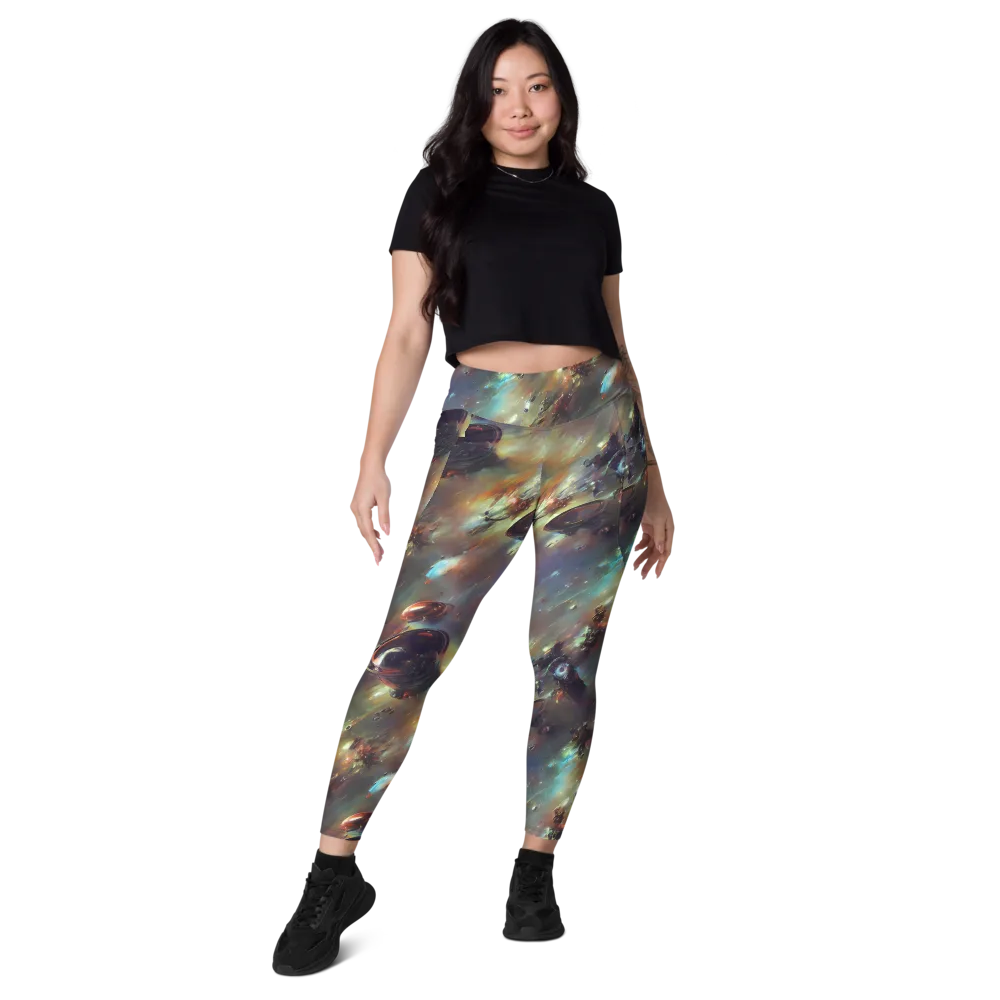 Chaos Crescendo on Leggings with Pockets — Front