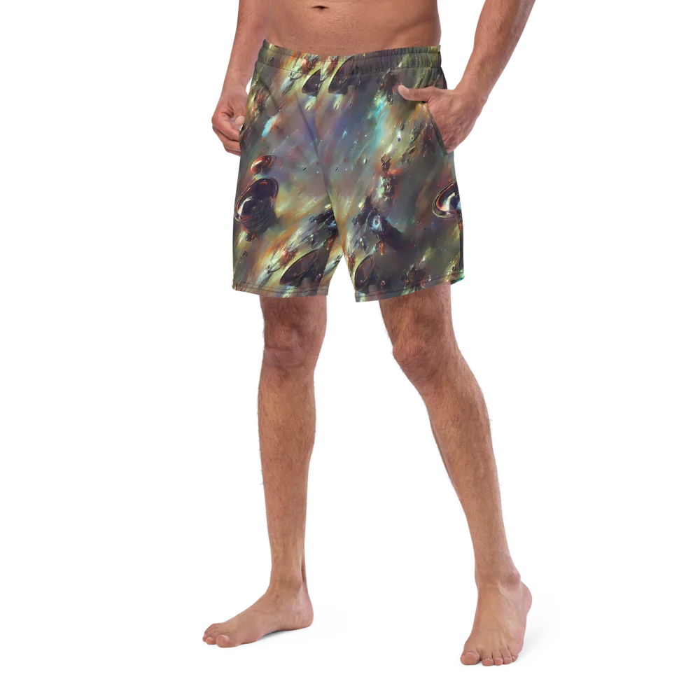 Chaos Crescendo on Swim Trunks — Left Front
