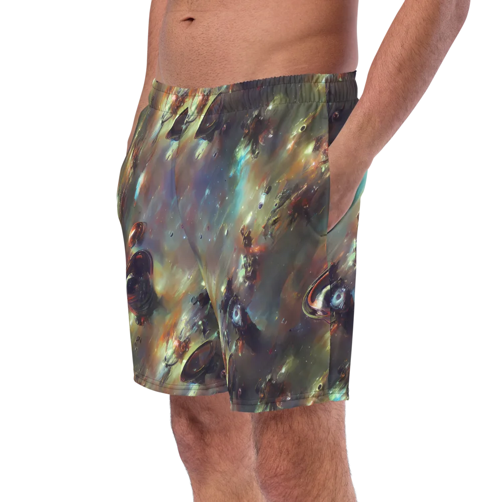 Chaos Crescendo on Swim Trunks — Left Front