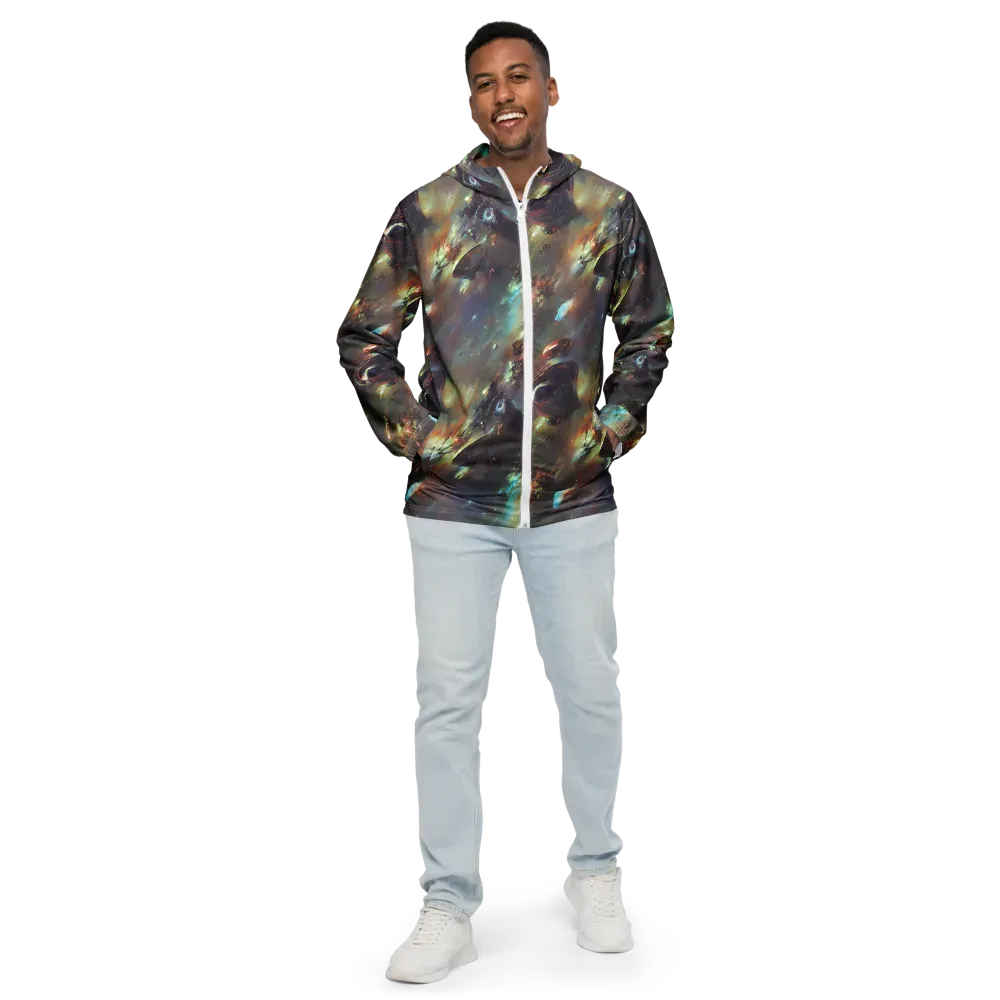 Chaos Crescendo on Men's Windbreaker — Front