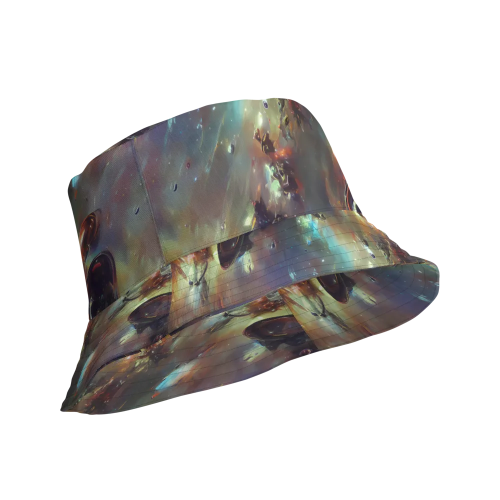 Chaos Crescendo on Reversible Bucket Hat — Product details Outside