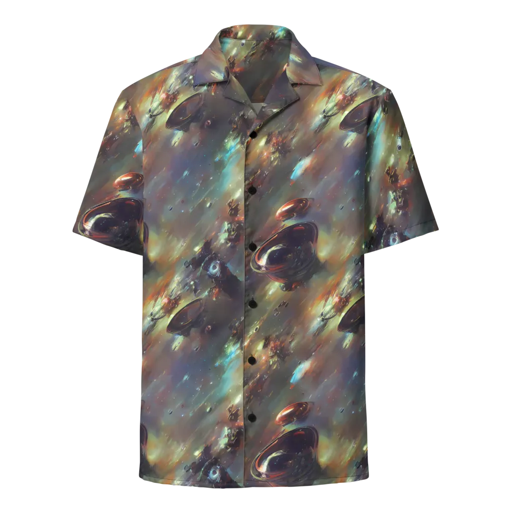 Chaos Crescendo on Button Shirt — Front
