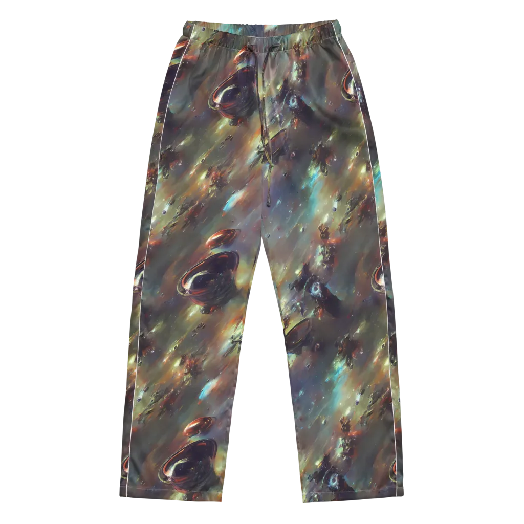 Chaos Crescendo on Women's Pajama Pants — Front