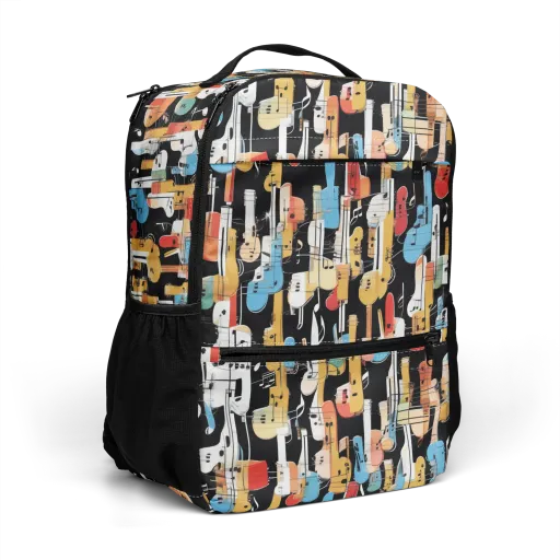 Jazz Mosaic on a Utility Backpack