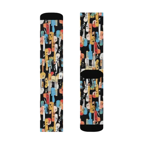 Jazz Mosaic on a Socks