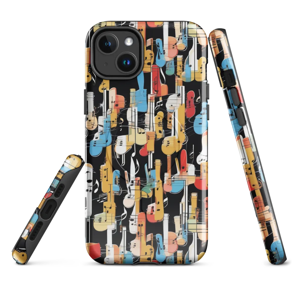 Jazz Mosaic on MagSafe Tough Case for iPhone® — Front