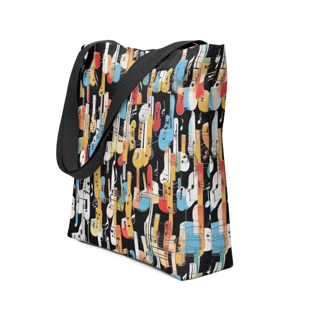 Jazz Mosaic on Tote Bag — Front