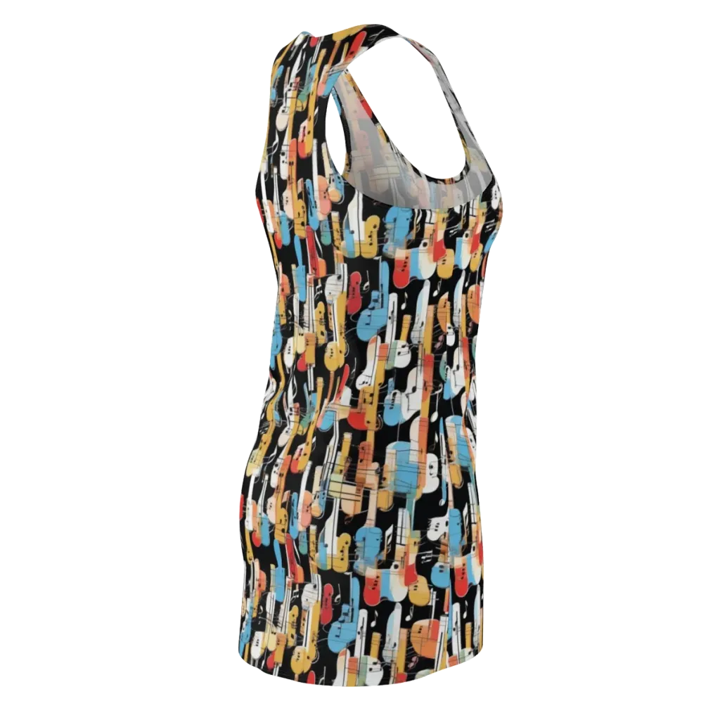 Jazz Mosaic on Racerback Dress — Back Side
