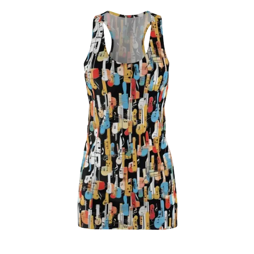 Jazz Mosaic on a Racerback Dress