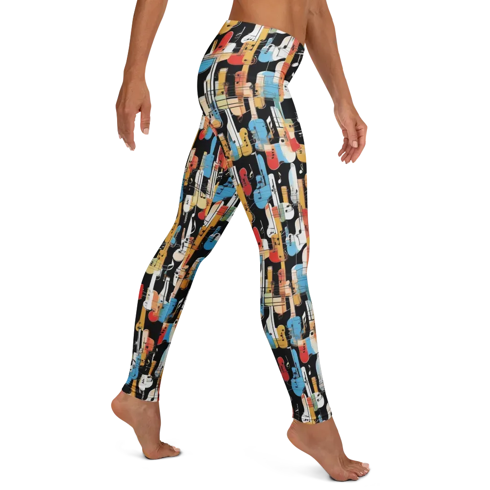 Jazz Mosaic on Leggings — Right