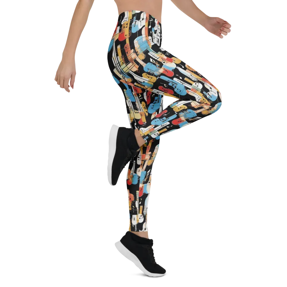 Jazz Mosaic on Leggings — Right