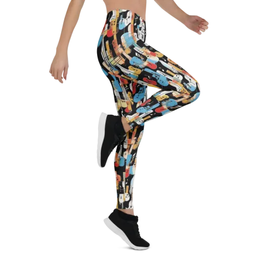 Jazz Mosaic on a Leggings
