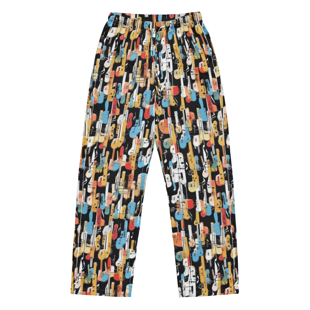 Jazz Mosaic on Women's Pajama Pants — Front