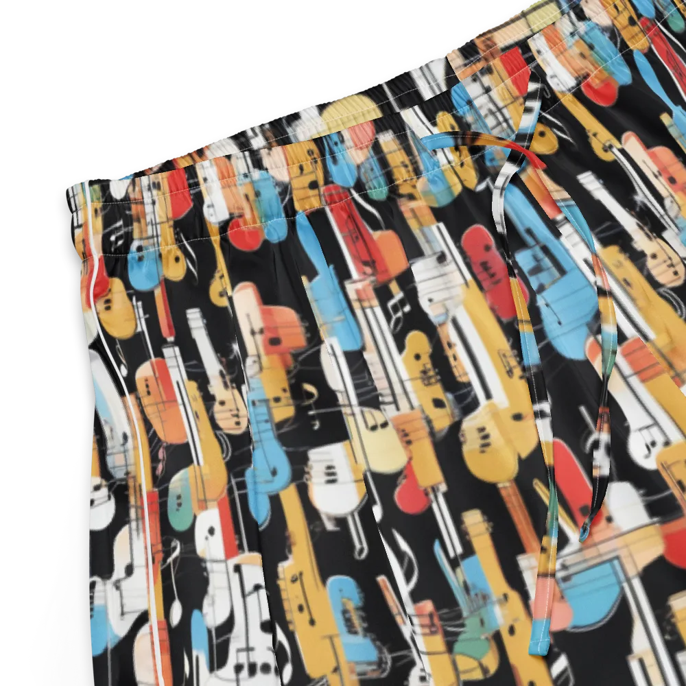 Jazz Mosaic on Women's Pajama Shorts — Product details