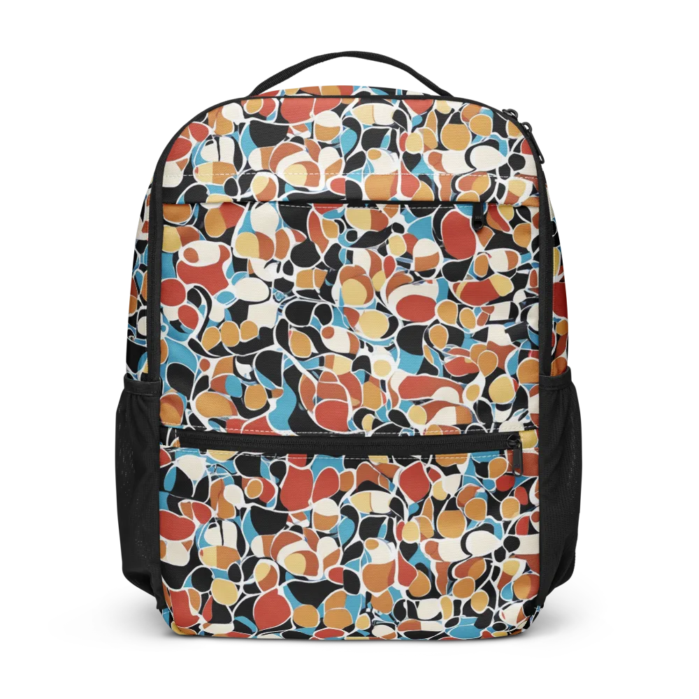 Terrazzo Pulse on Utility Backpack — Front