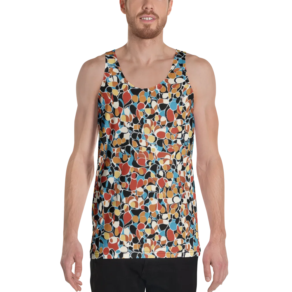 Terrazzo Pulse on Men's Tank Top — Front
