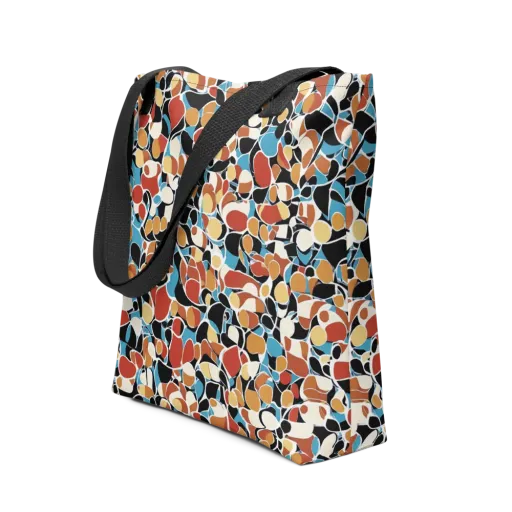 Terrazzo Pulse on a Tote Bag