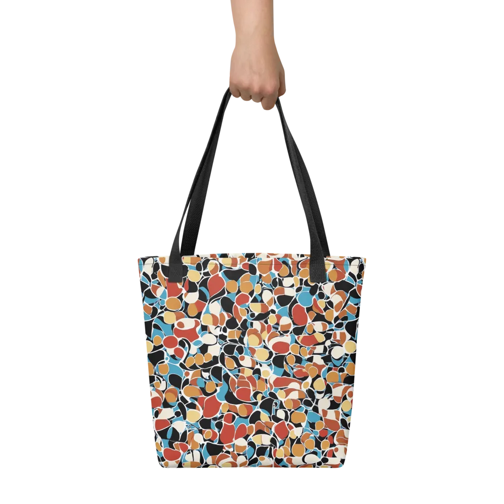 Terrazzo Pulse on Tote Bag — Front