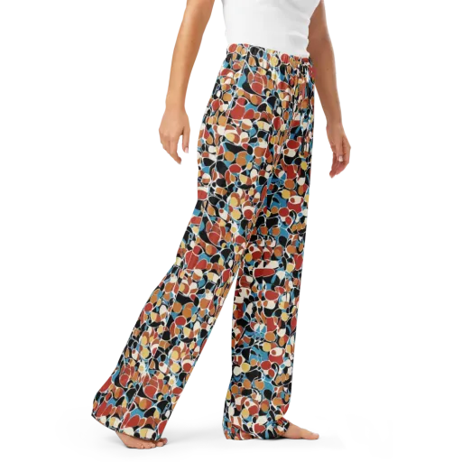 Terrazzo Pulse on a Women's Pajama Pants