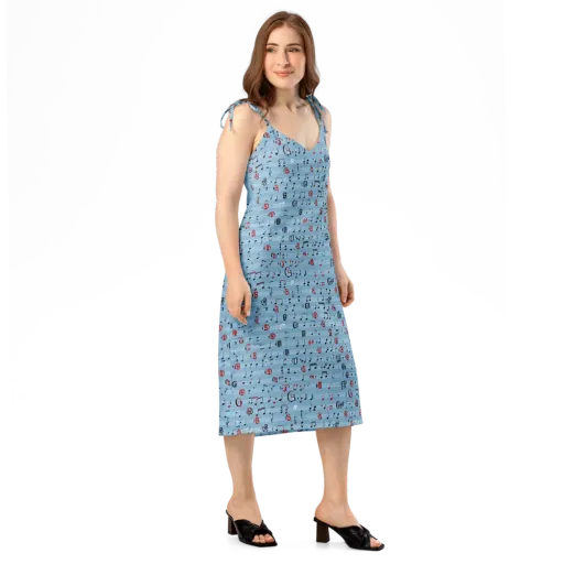 Blue Note Ballet on a Slip Dress