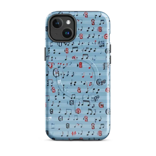 Blue Note Ballet on a MagSafe Tough Case for iPhone®