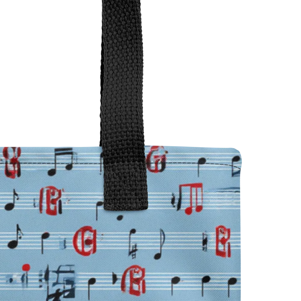 Blue Note Ballet on Tote Bag — Product details