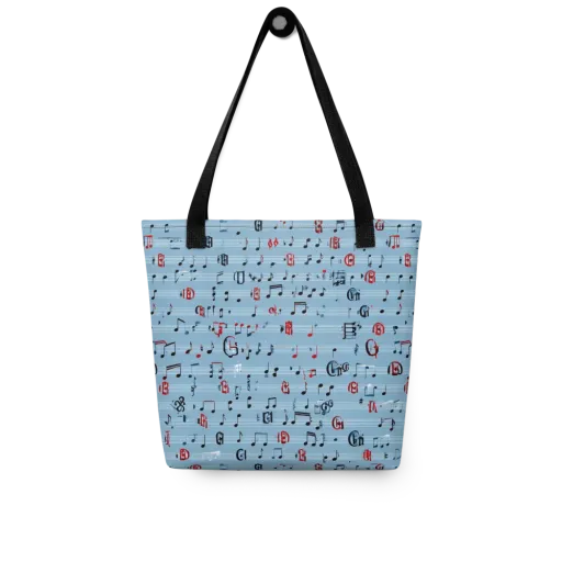 Blue Note Ballet on a Tote Bag