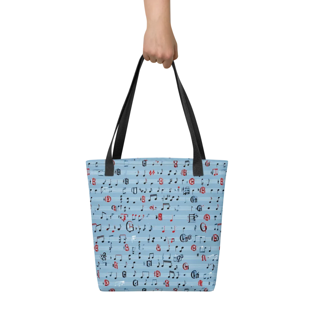 Blue Note Ballet on Tote Bag — Front