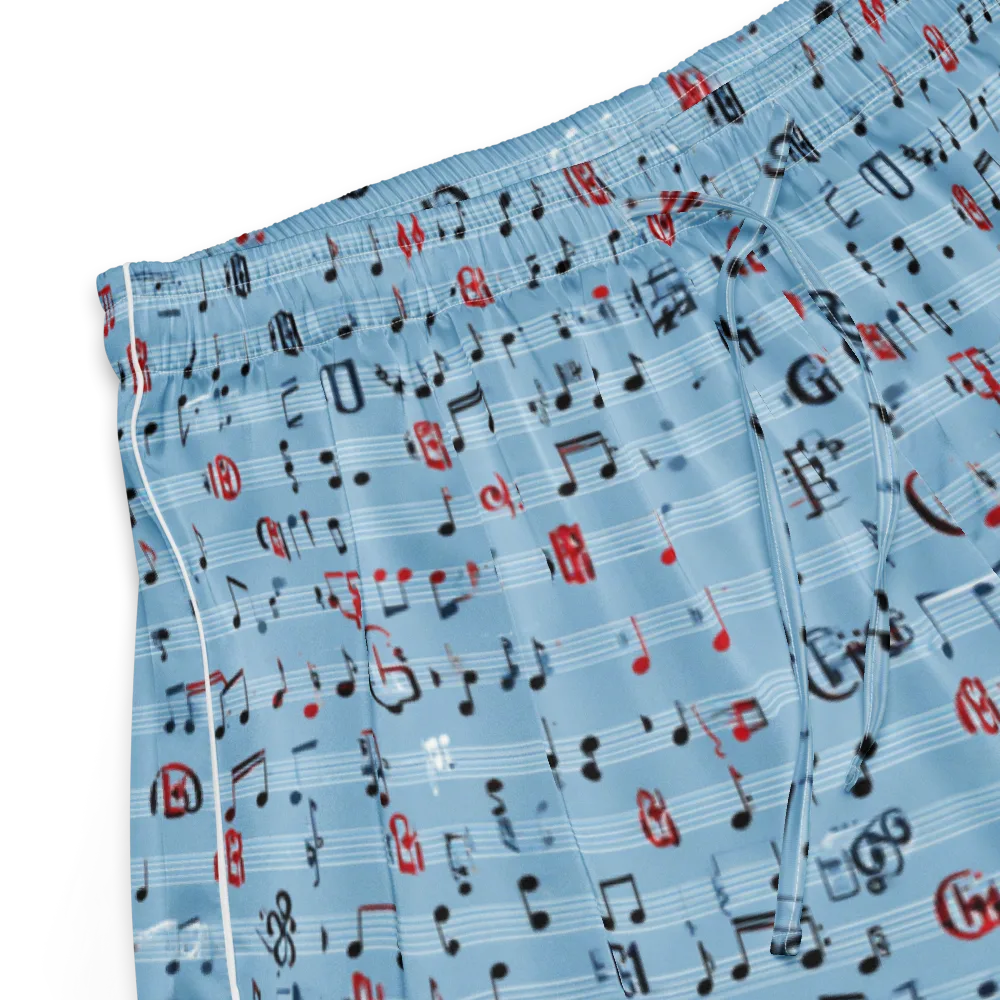 Blue Note Ballet on Women's Pajama Shorts — Product details
