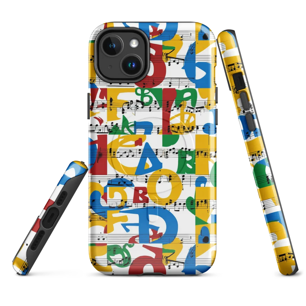 Chromatic Crescendo on MagSafe Tough Case for iPhone® — Front