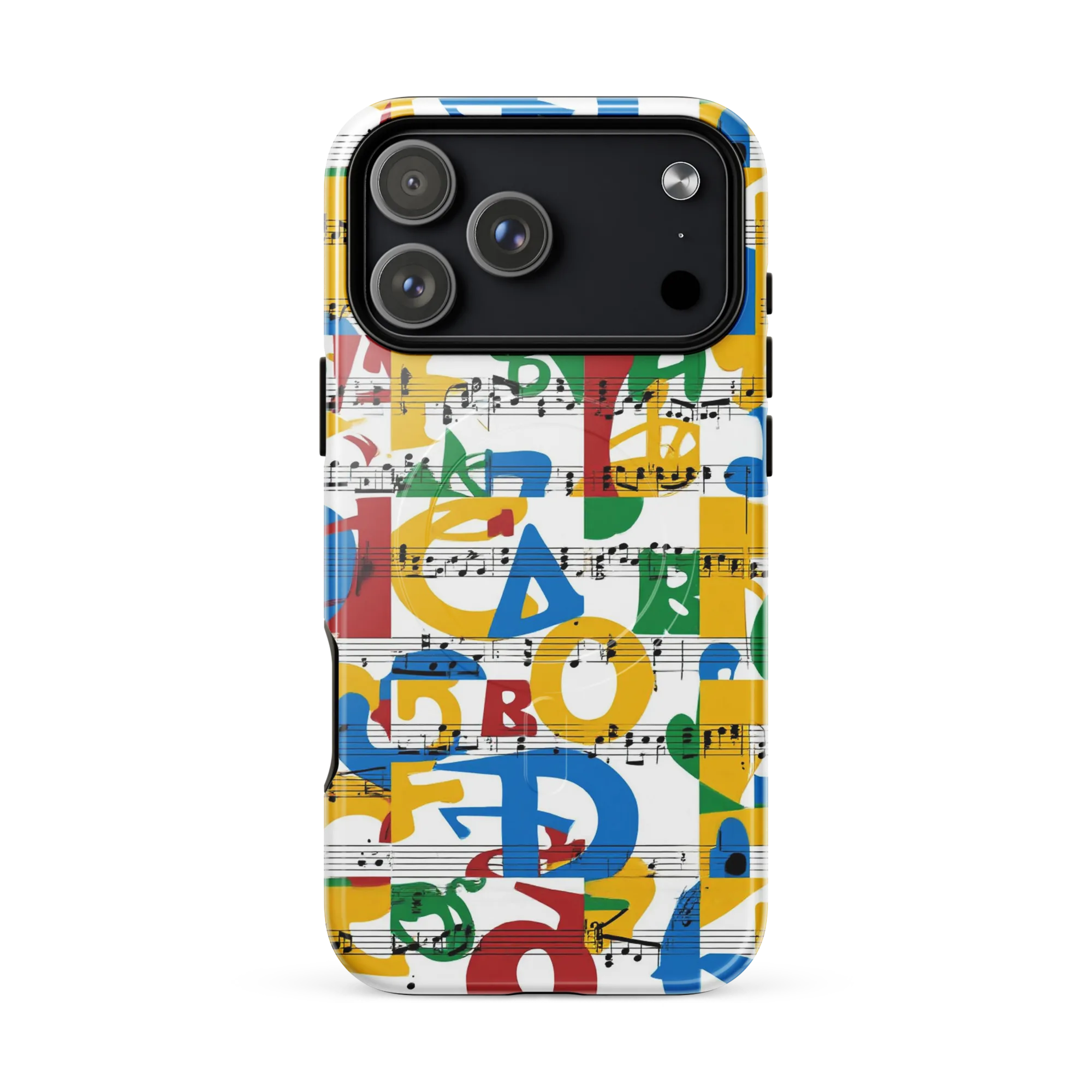 Chromatic Crescendo on MagSafe Tough Case for iPhone® — Front