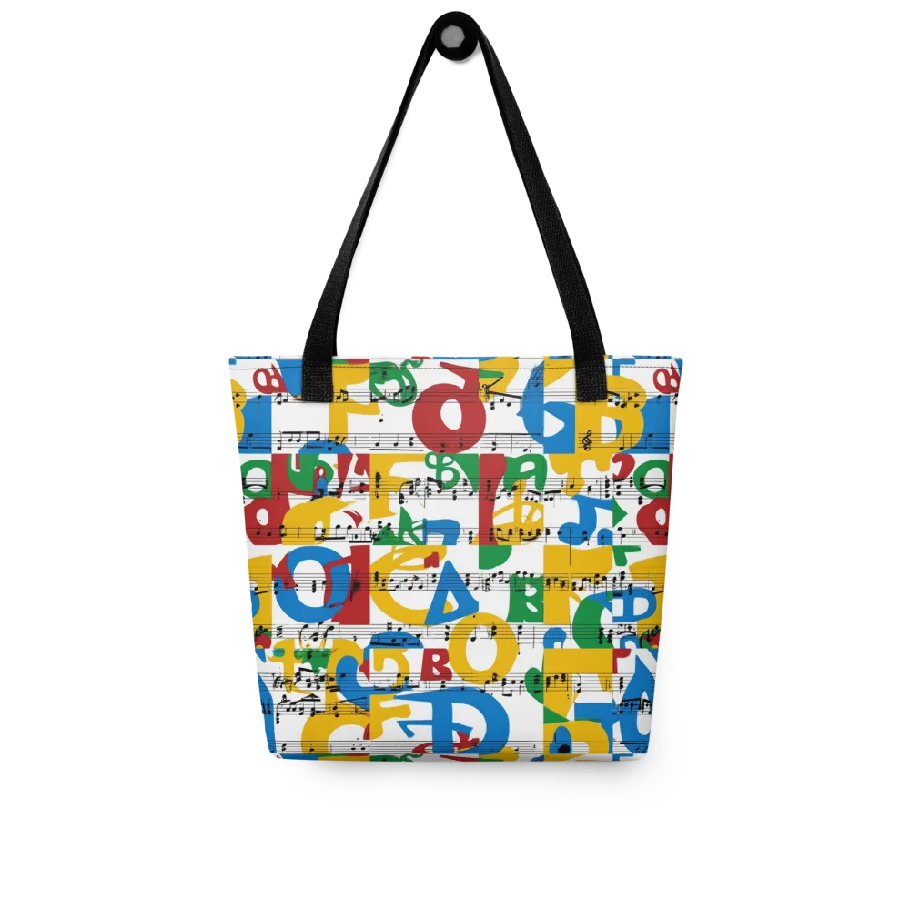 Chromatic Crescendo on Tote Bag — Front