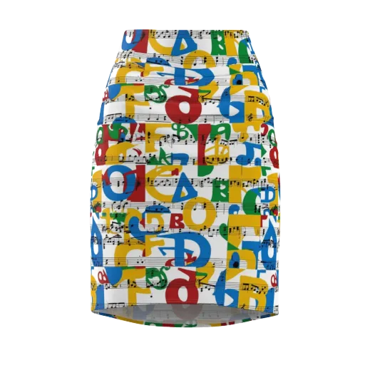 Chromatic Crescendo on a Pencil Skirt
