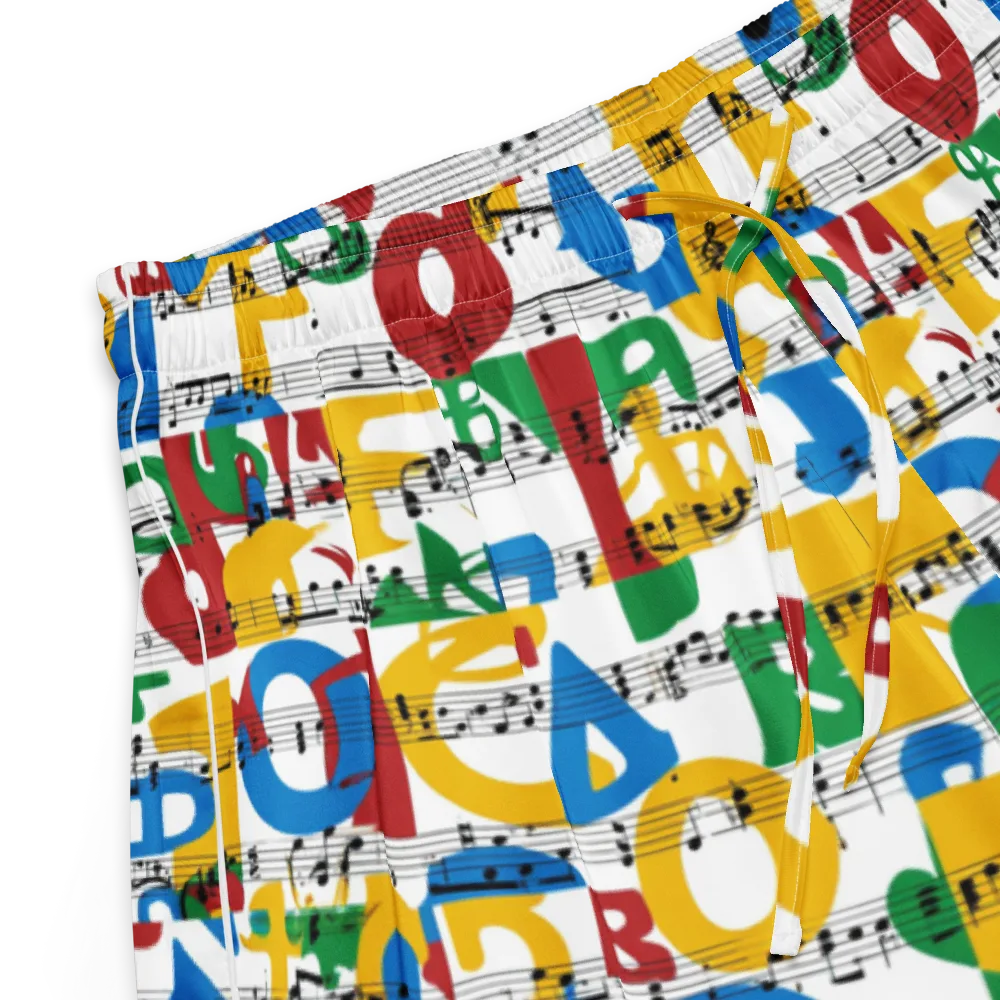 Chromatic Crescendo on Women's Pajama Shorts — Product details