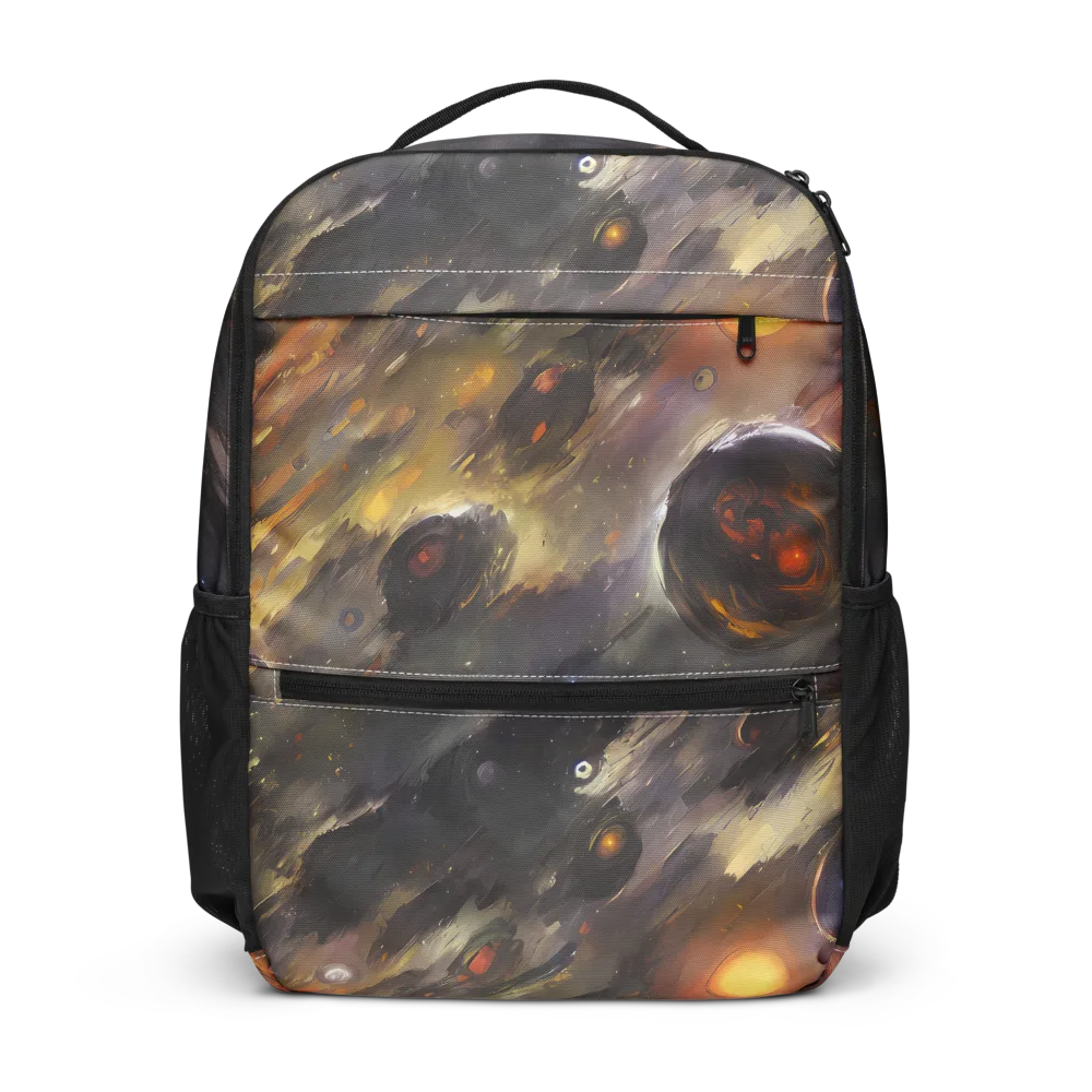 Temporal Vortex on Utility Backpack — Front
