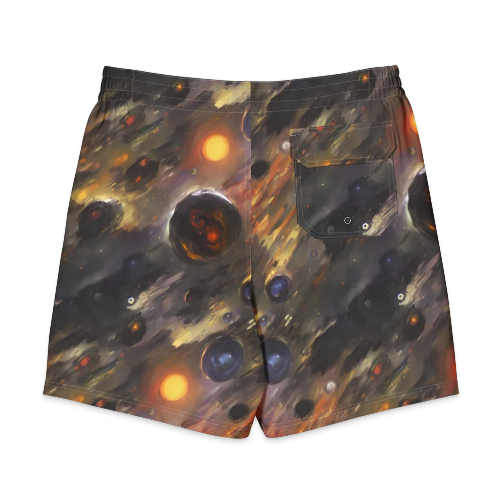 Temporal Vortex on Men's Board Shorts — Back