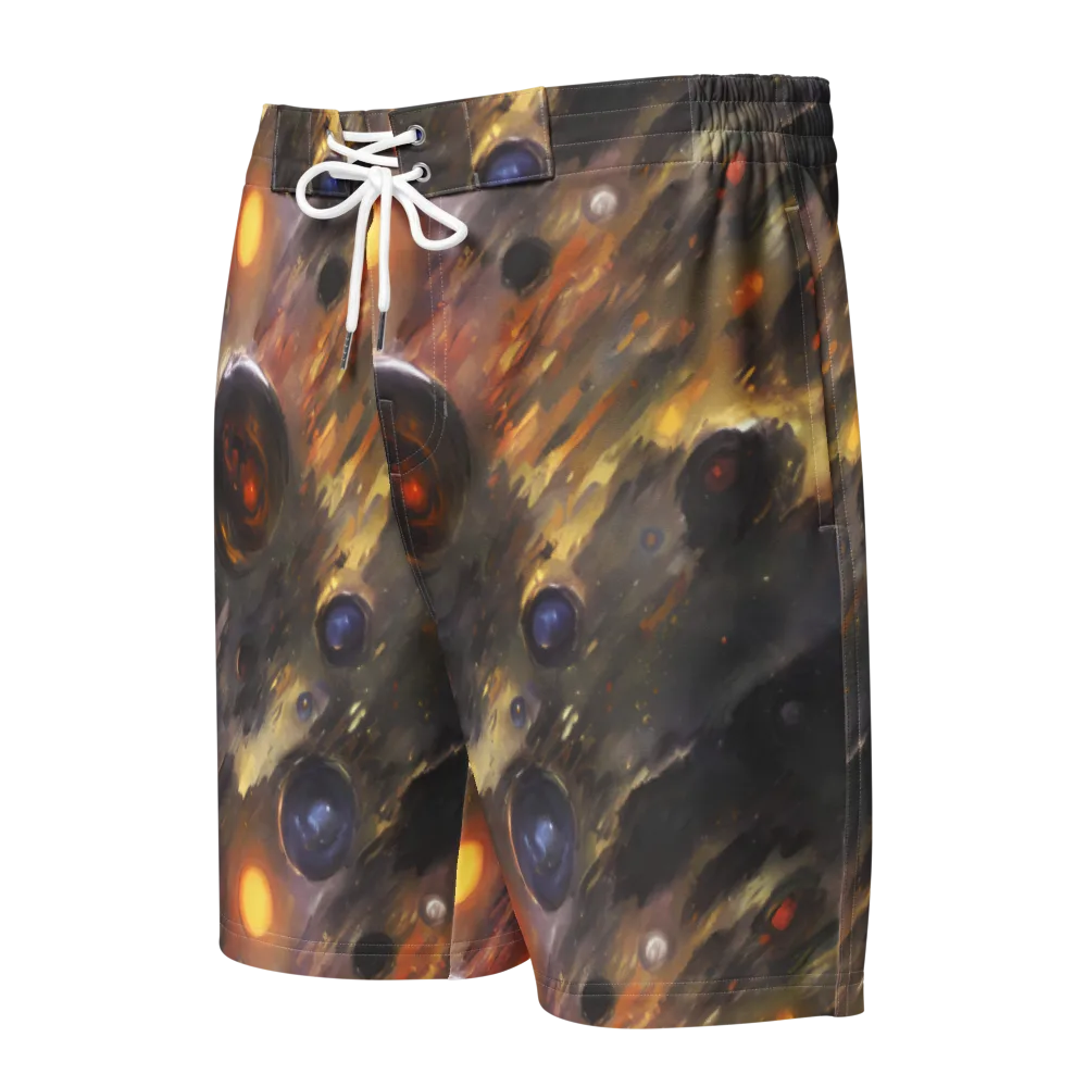 Temporal Vortex on Men's Board Shorts — Front