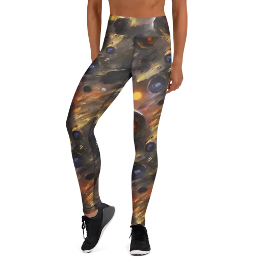 Temporal Vortex on a Yoga Leggings
