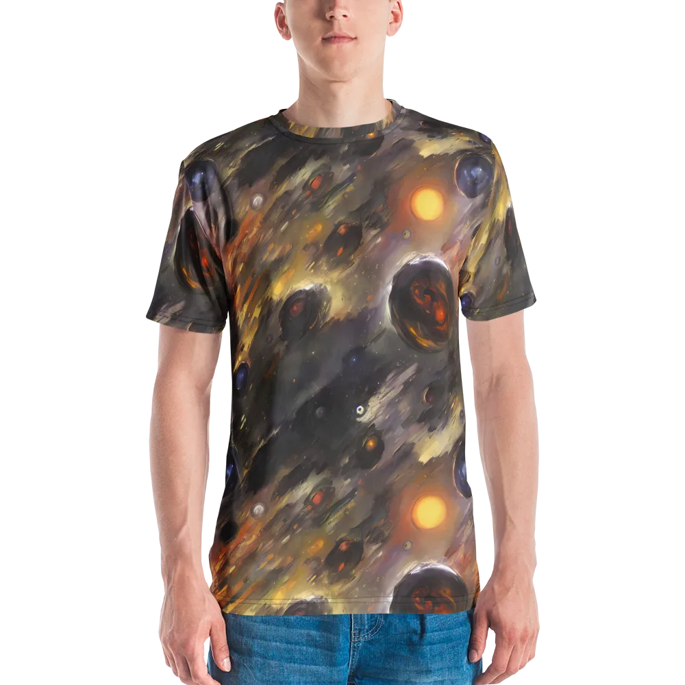 Temporal Vortex on Men's Crew Neck T-Shirt — Front