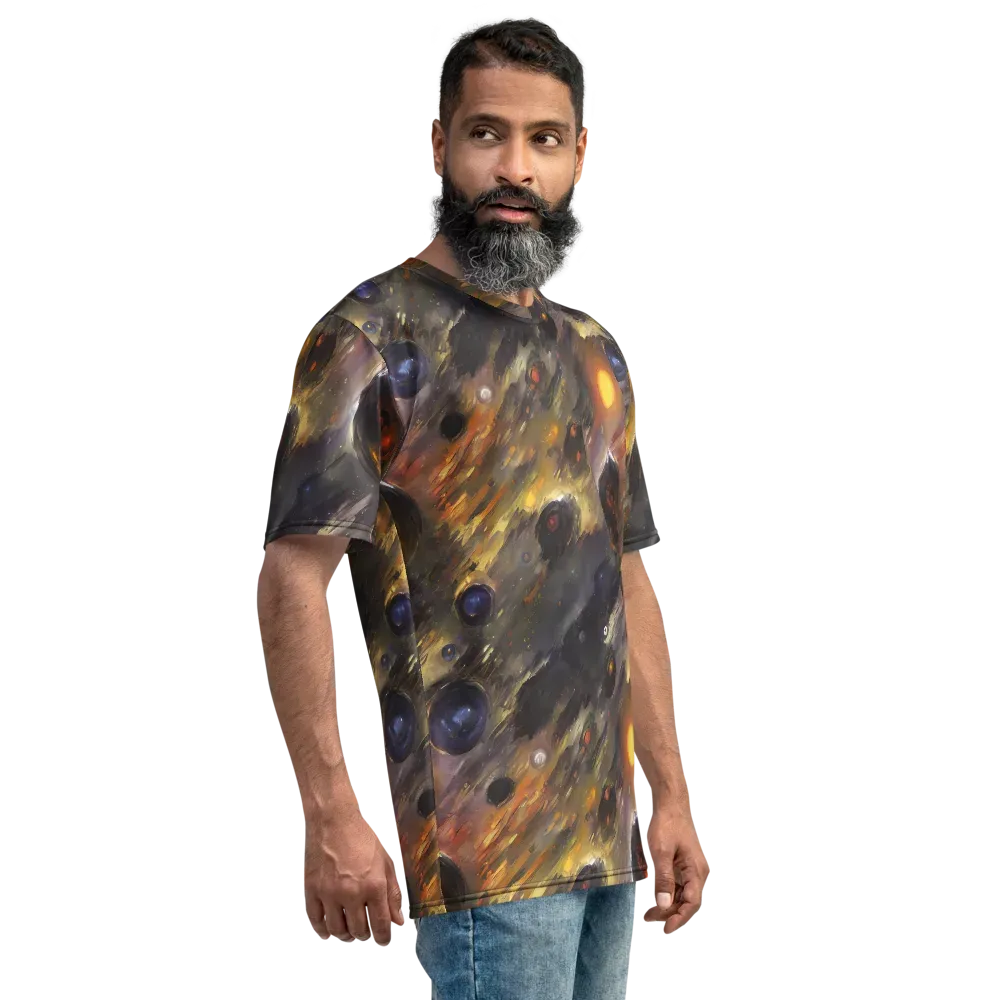Temporal Vortex on Men's Crew Neck T-Shirt — Right