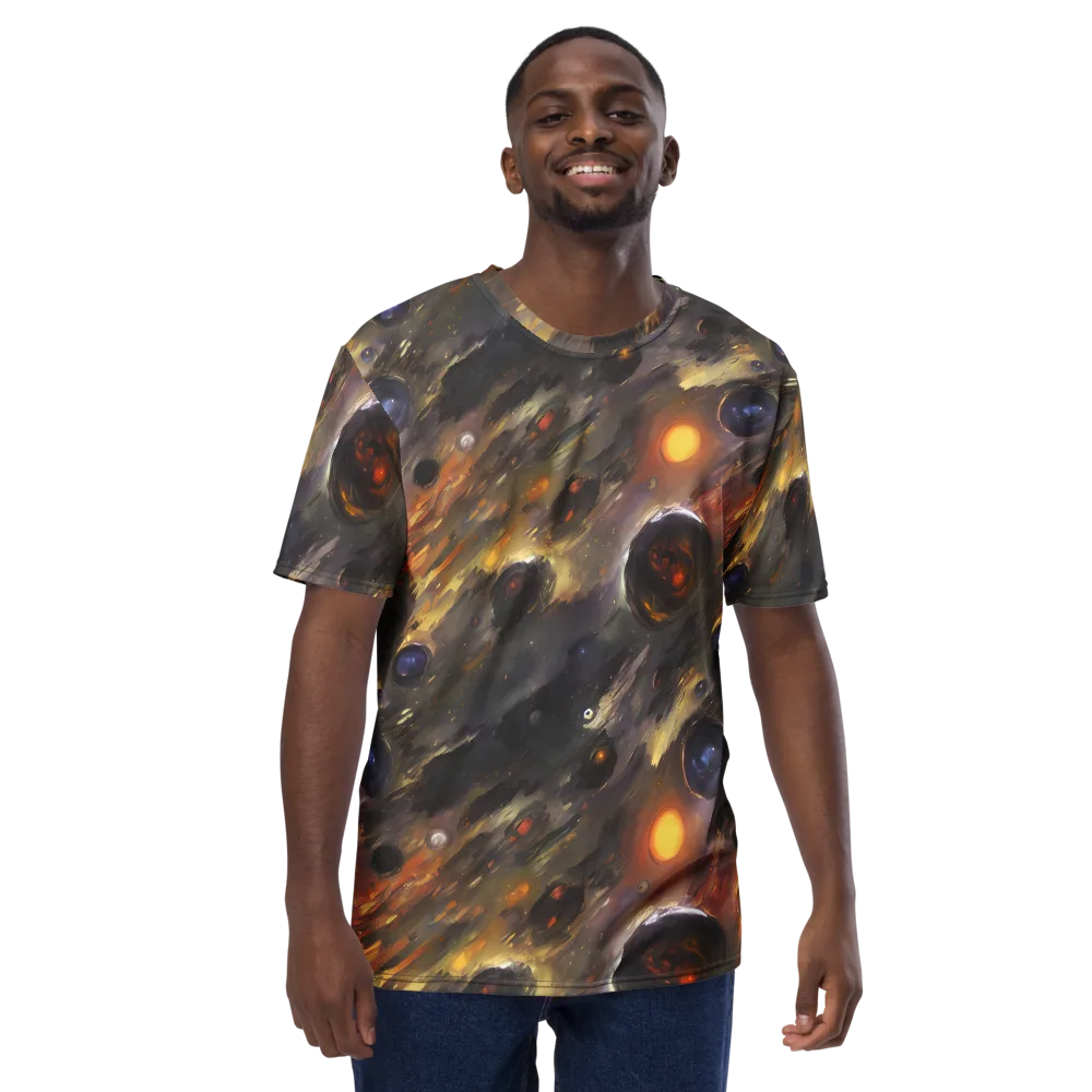Temporal Vortex on Men's Crew Neck T-Shirt — Front