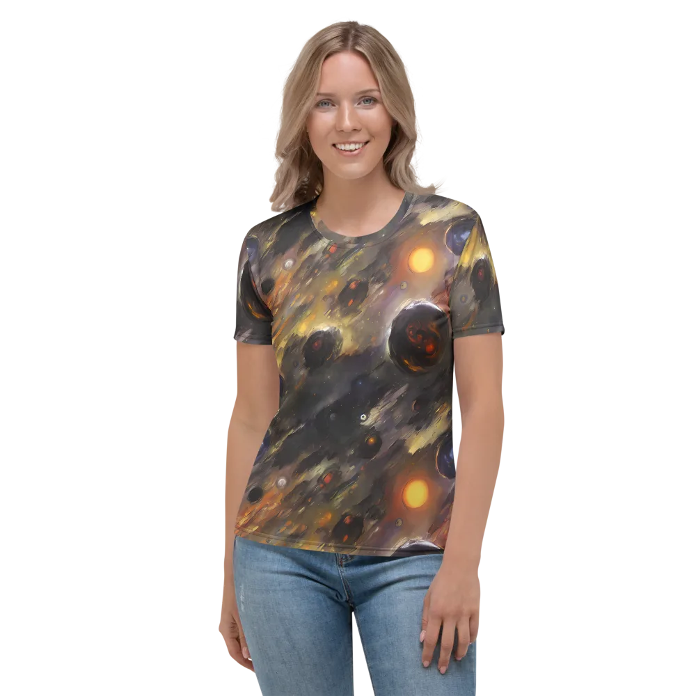 Temporal Vortex on Women's Crew Neck T-Shirt — Front