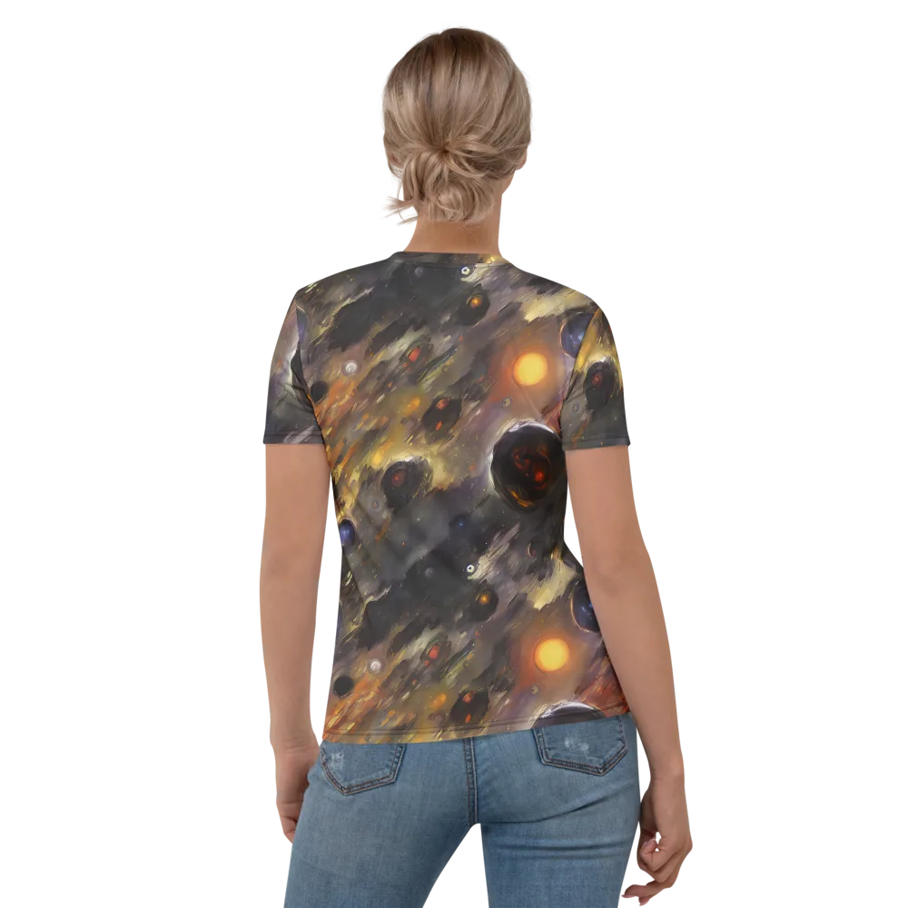 Temporal Vortex on Women's Crew Neck T-Shirt — Back