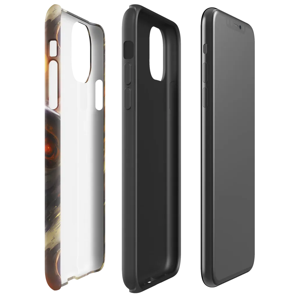 Temporal Vortex on Tough Case for iPhone® — Right