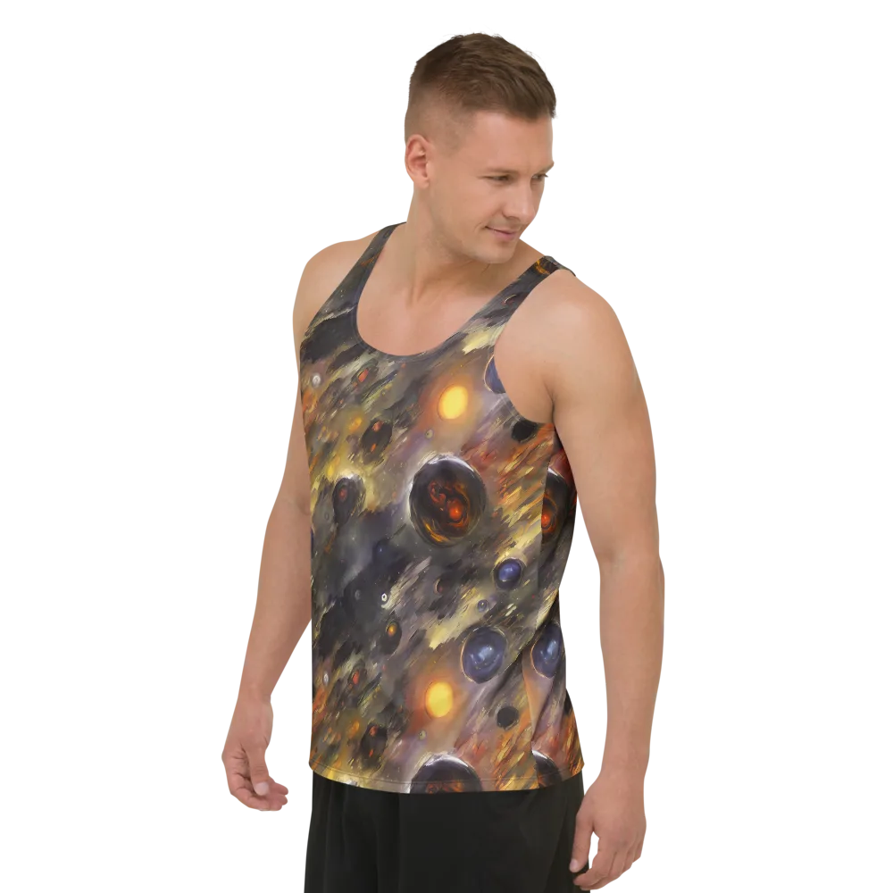 Temporal Vortex on Men's Tank Top — Left Front